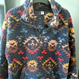 Maternity Sherpa Sweater